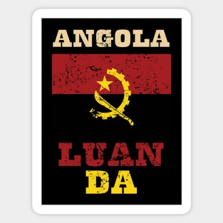 Flag of Angola Sticker